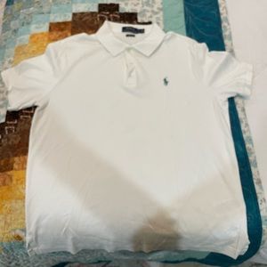 Ralph Lauren Polo white short sleeve polo